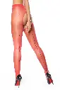 P211 open crotch pantyhose red missO.
